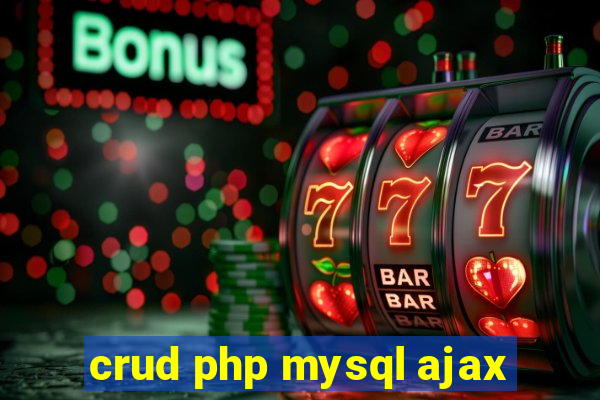 crud php mysql ajax